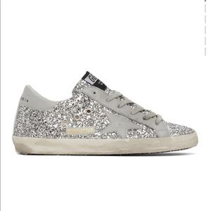 Golden Goose Exclusive Glitter Superstar Sneakers